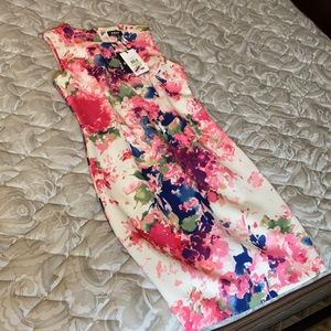 DKNY floral size 4 dress new with tags